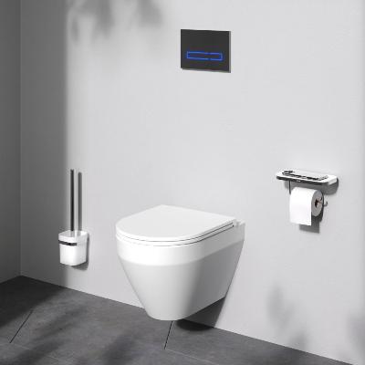 Унитаз подвесной AM.PM Spirit V2.0 C701900SC безободковый с сиденьем микролифт, белый