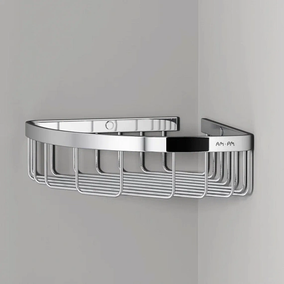 Полка в ванную угловая AM.PM Sense L A7452100 хром-3