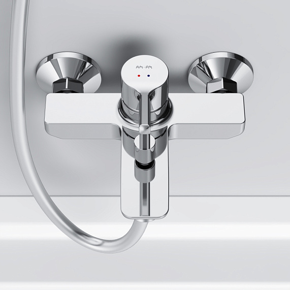 Смеситель для ванны и душа AM.PM X-Joy S F85B10000 хром-3