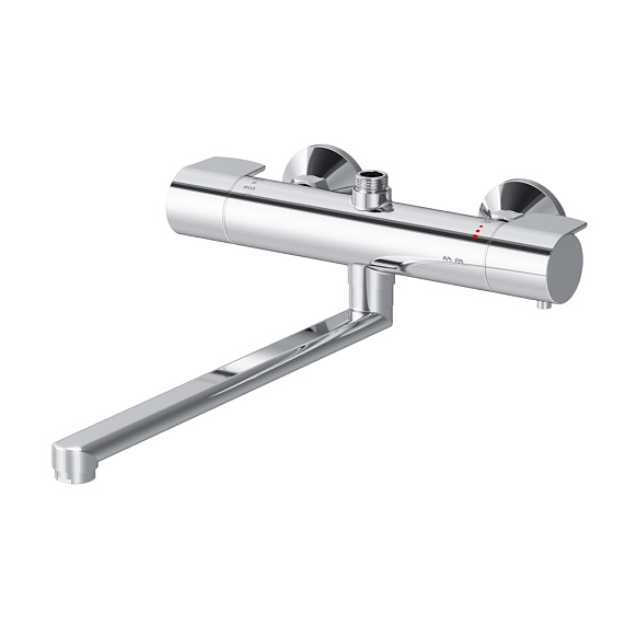 Смеситель для ванны и душа AM.PM X-Joy F85A50900 длинный излив, термостат, хром-7