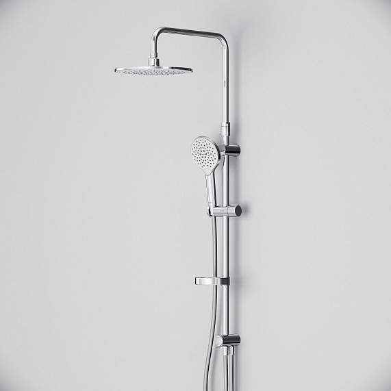 Душевая система AM.PM Like F0780064 стойка с тропическим душем, хром-5