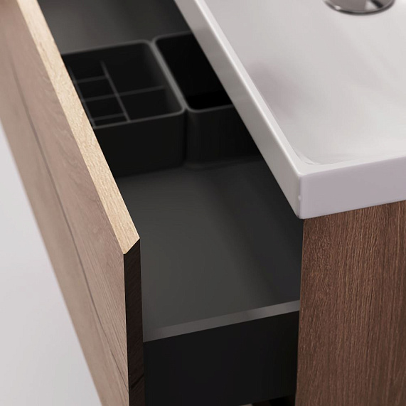 Тумба с раковиной 80 AM.PM Above M9X-FSX0802OF-WCC0800WG напольная,под дерево-4