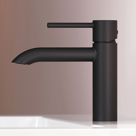 Смеситель для раковины (умывальника) AM.PM Libre F6002222 черный-3