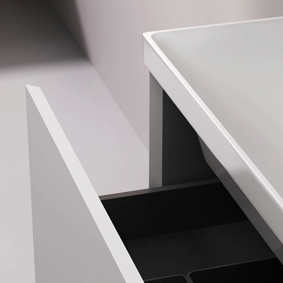 Тумба под раковину 60 AM.PM Above M9XFSX0602WG напольная, белая глянцевая-5