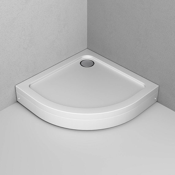 Поддон душевой 90x90 AM.PM X-Joy W88T-205-090W64 белый-2