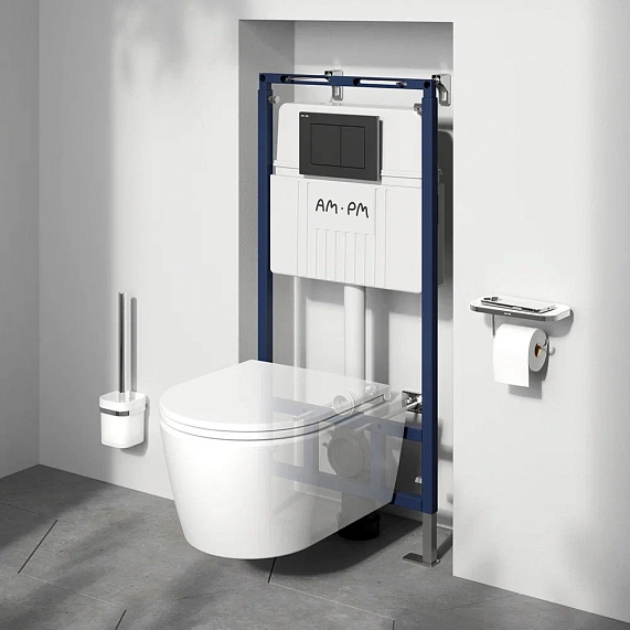 Инсталляция для подвесного унитаза AM.PM MasterFit I012710.0251 с механ. клавишей ProC S хром-3