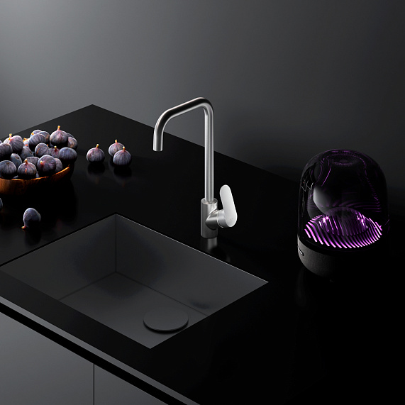 Смеситель для кухни AM.PM Like F8006011 высокий, сатин-3