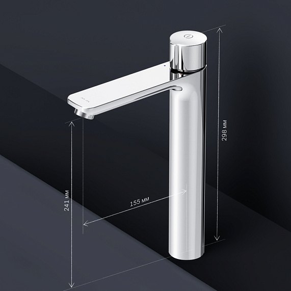 Смеситель для раковины (умывальника) AM.PM X-Joy F85A92500 высокий, хром-7