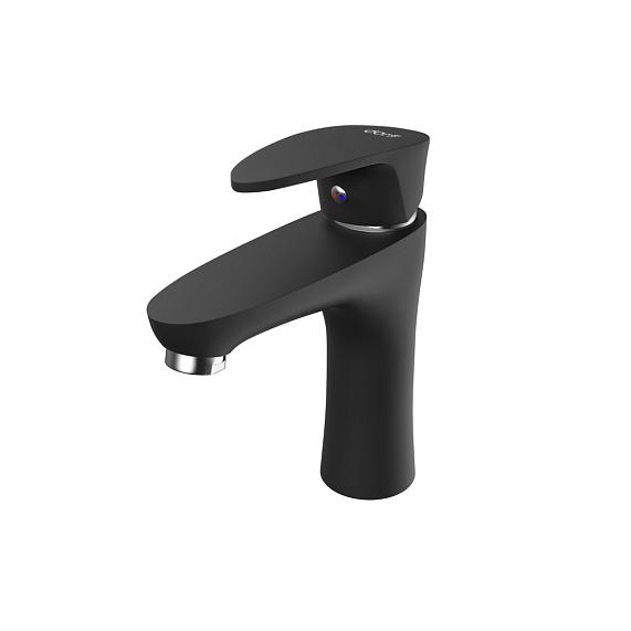 Смеситель для раковины (умывальника) Dorff Alpha D9021000BL черный-2