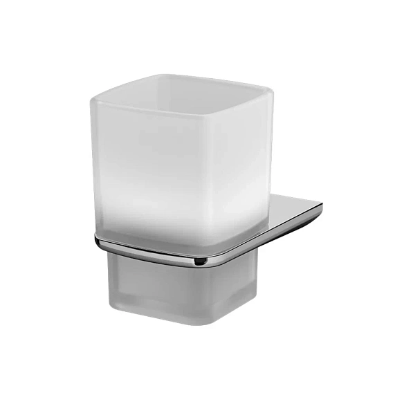 Стакан для зубных щеток настенный AM.PM Inspire 2.0 A50A34300 стеклянный, хром-5