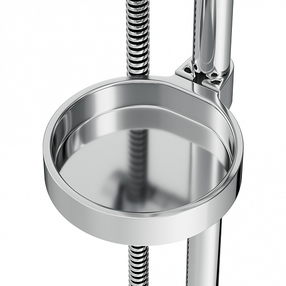 Душевой гарнитур AM.PM Spirit F0170064 штанга, шланг, лейка 5 режимов, хром-3