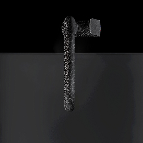 Смеситель для кухни AM.PM Like F8007722 высокий с каналом питьевой воды, черный-3