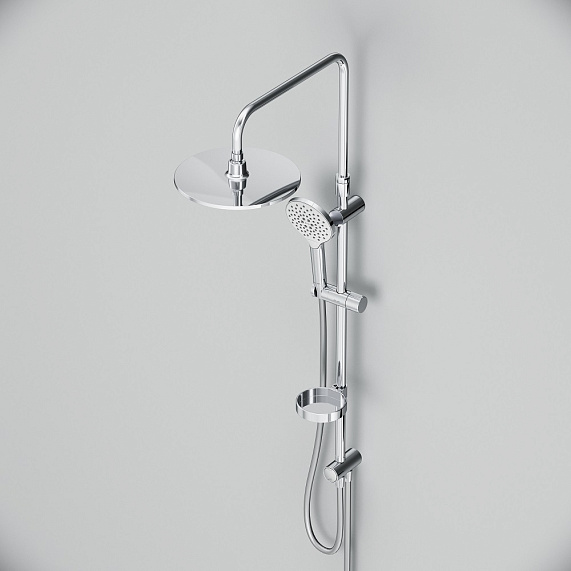 Душевая система AM.PM Like F0780064 стойка с тропическим душем, хром-6