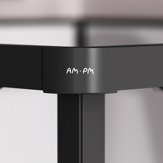 Душевая кабина 120x80 AM.PM Above W9XC-403-12080BT профиль черный матовый, низкий поддон-7