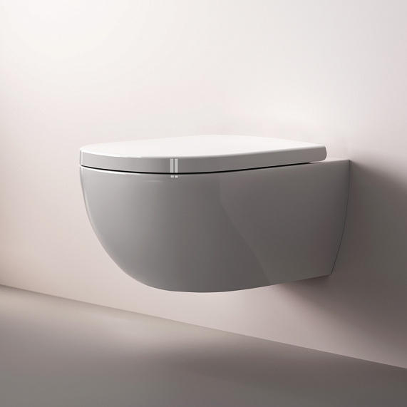 Унитаз подвесной AM.PM Above C9X1900SC торнадо безободковый с сиденьем микролифт, белый-4