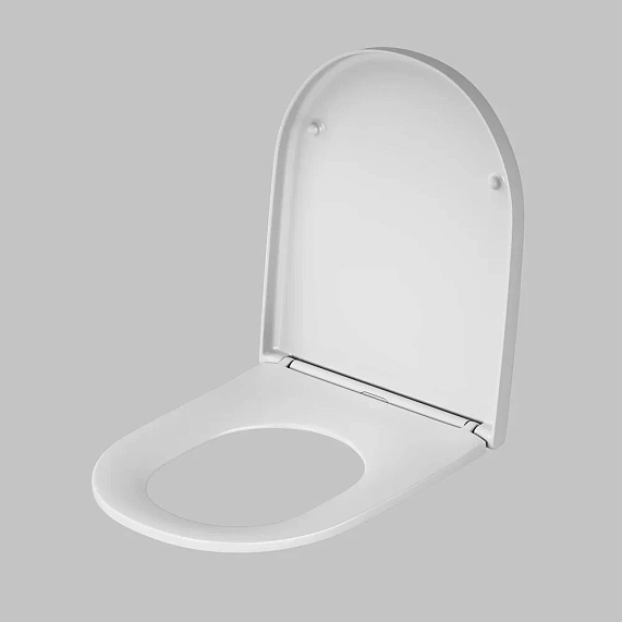 Сиденье (крышка) для унитаза AM.PM Inspire C507854WH с микролифтом, дюропласт, белое-2