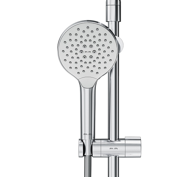 Душевая система AM.PM Like F0780064 стойка с тропическим душем, хром-8