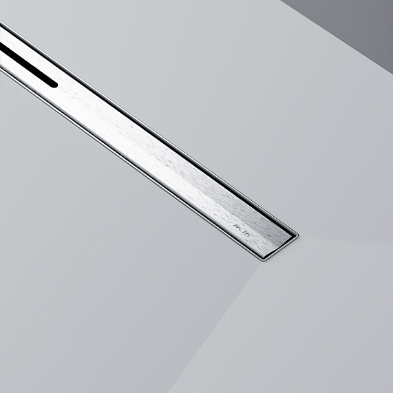 Душевой трап (лоток) 80 AM.PM MasterFlow Slim W01SC-S11-080-05SB комбинированный затвор со стальной матовой решеткой-9