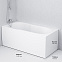 Ванна акриловая 150x70 AM.PM X-Joy W88A-150-070W-A белая глянцевая