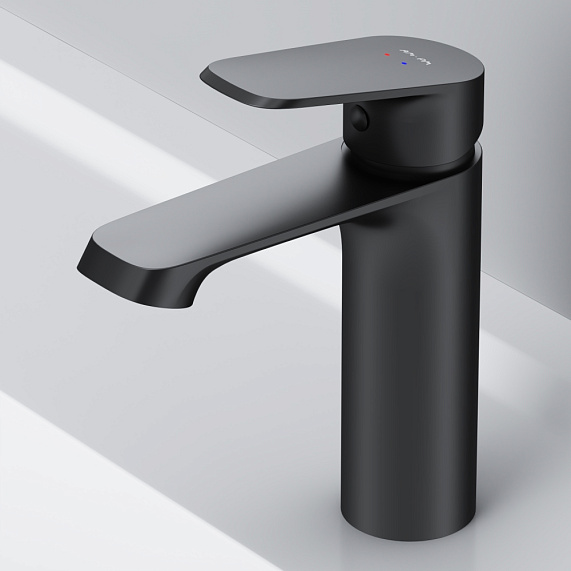 Смеситель для раковины (умывальника) AM.PM Func F8F02122 черный-2