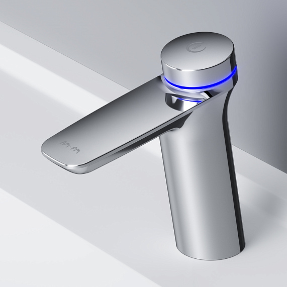 Смеситель для раковины (умывальника) AM.PM Inspire 2.0 F50A02400 с термостатом, электронный, хром-2