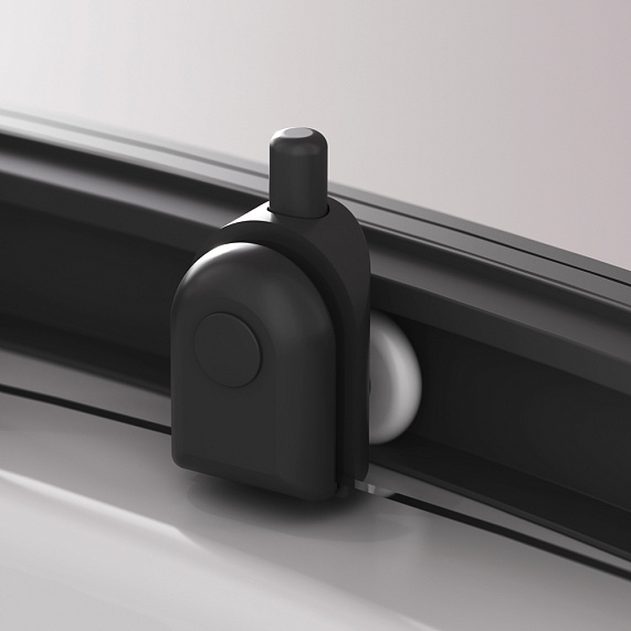 Душевая кабина 120x90 AM.PM Above W9XC-403-12090BT профиль черный матовый, низкий поддон-7