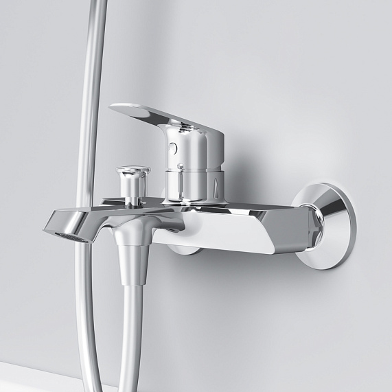 Смеситель для ванны и душа AM.PM Func F8F10000 хром-4