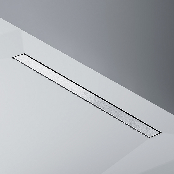 Душевой трап (лоток) 90 AM.PM MasterFlow W01SC-U11-090-04SB комбинированный затвор со стальной матовой решеткой под плитку-18