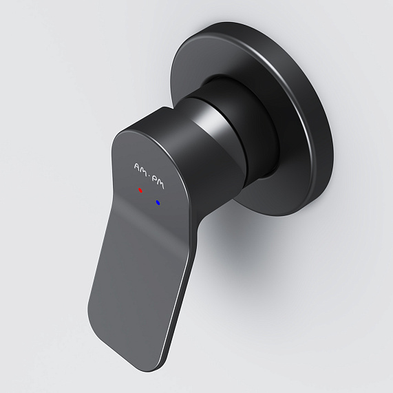 Смеситель для душа AM.PM X-Joy F85A65022 черный встраиваемый-2