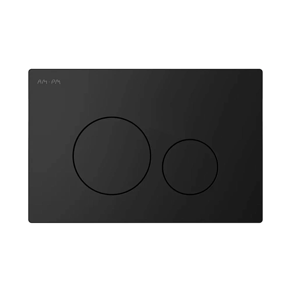 Клавиша смыва для инсталляции AM.PM Pro L I049038 пневматическая черная матовая-5