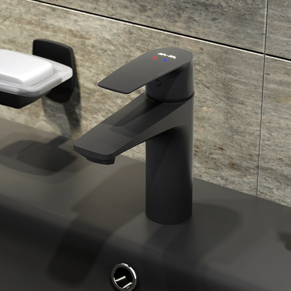 Комплект для ванной комнаты AM.PM Gem BK90GM подвесной-4