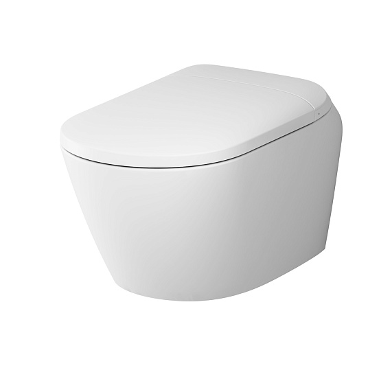 Унитаз-биде подвесной AM.PM Sensation CCC301700SC безободковый с электронным управлением, белый-11