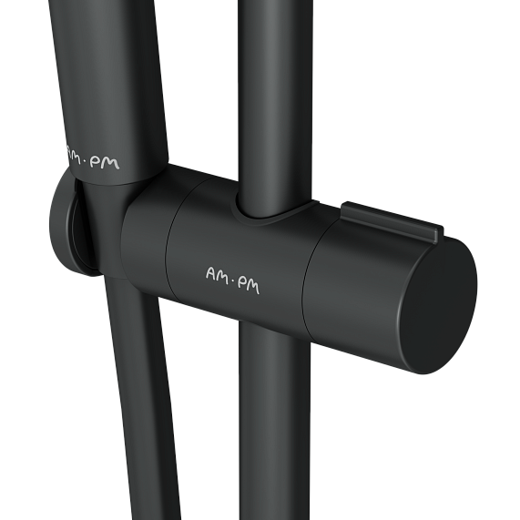 Душевой гарнитур AM.PM Like F0180022 держатель, шланг, лейка 3 режима, черный-4