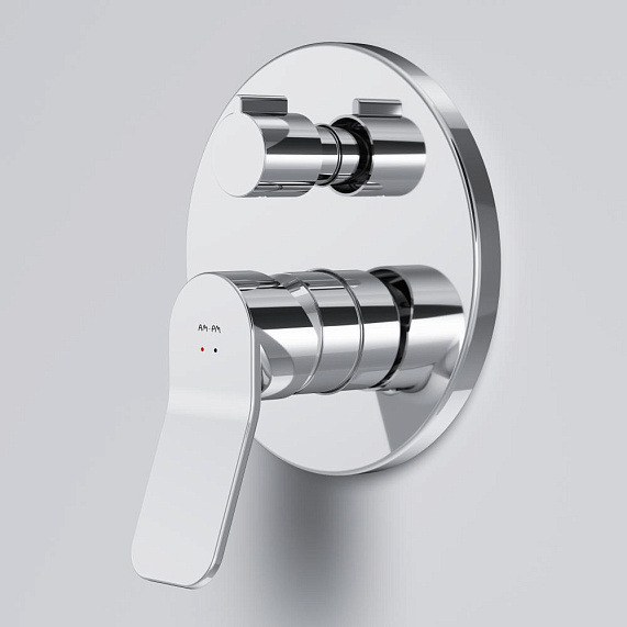 Смеситель для ванны и душа AM.PM X-Joy F85A55000 хром встраиваемый-2