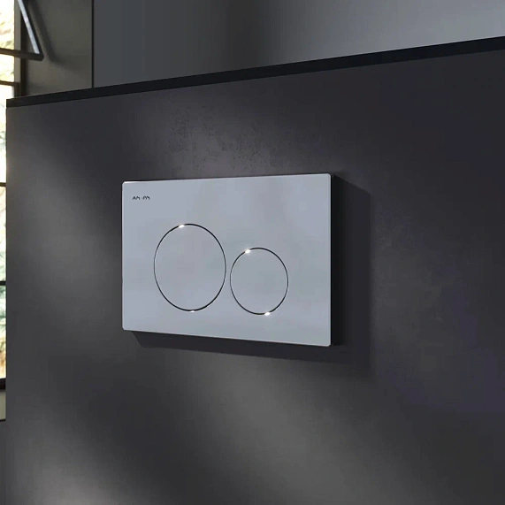 Инсталляция для подвесного унитаза AM.PM PrimeFit I012709.0151 с механ. клавишей L хром-4