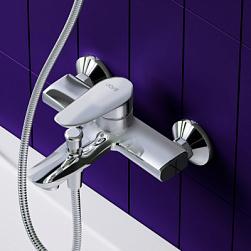 Cмеситель для ванны и душа Dorff Ultra D5010000 хром