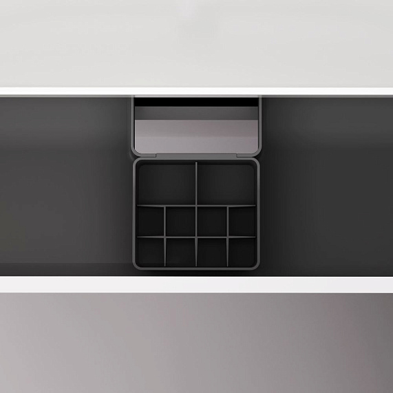 Тумба под раковину 80 AM.PM Above M9XFSX0802WG напольная, белая глянцевая-6