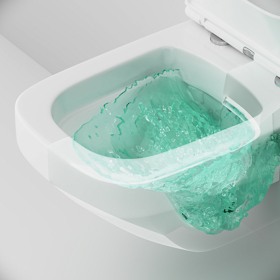 Унитаз подвесной AM.PM Inspire 2.0 C50A1700SC безободковый с сиденьем микролифт, белый-6