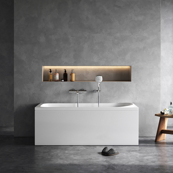 Ванна акриловая 160x70 AM.PM Sense W76A-160-070W-A белая глянцевая-1