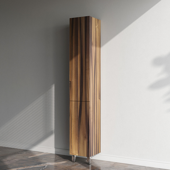 Шкаф-пенал для ванной 30 AM.PM Gem M90CSR0306HF напольный правый орех-2