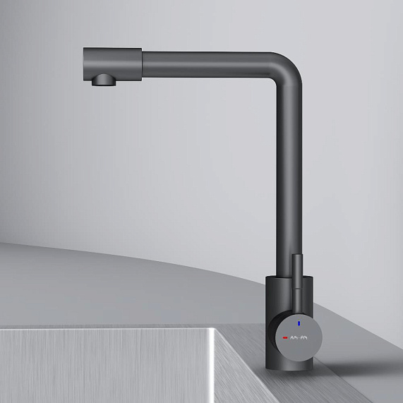 Смеситель для кухни AM.PM X-Joy S F85B05022 высокий, черный-5
