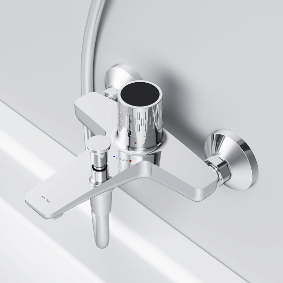 Смеситель для ванны и душа AM.PM Gem F90A10400 с индикацией температуры, хром-3