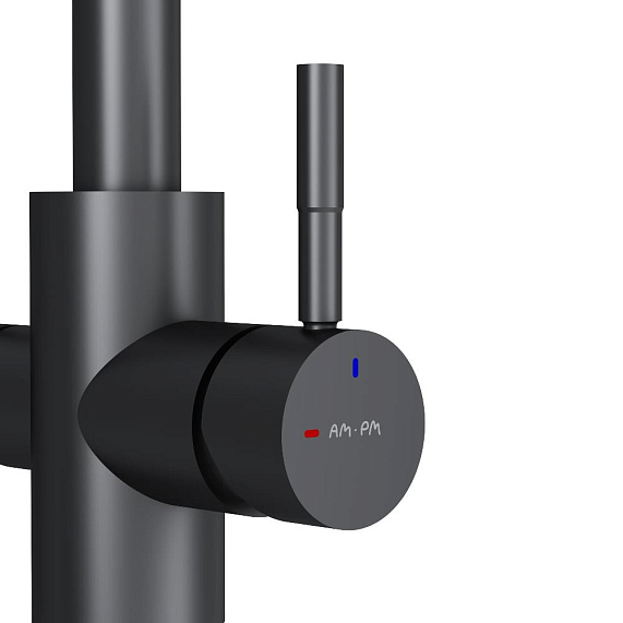 Смеситель для кухни AM.PM X-Joy S F85B07722 высокий, с каналом питьевой воды, черный-9