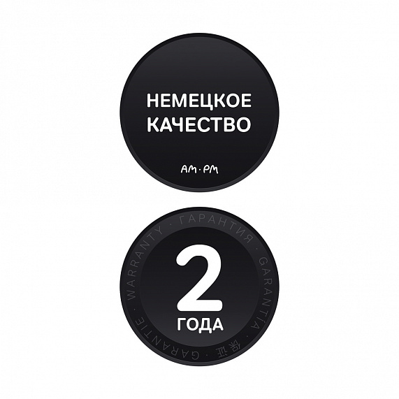 Душевая система AM.PM Like F0780964 стойка с тропическим душем, смесителем, изливом, хром-9