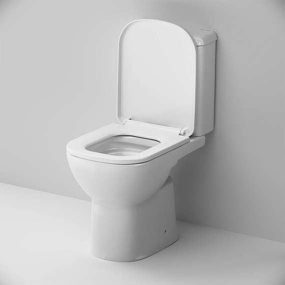 Унитаз напольный AM.PM Tetra C9T8608SC безободковый с сиденьем микролифт, белый-2