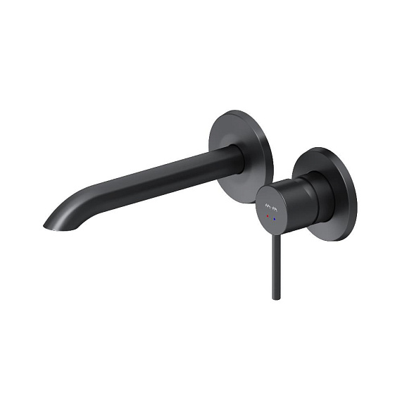 Смеситель для раковины (умывальника) AM.PM Libre F6072622 черный встраиваемый-11