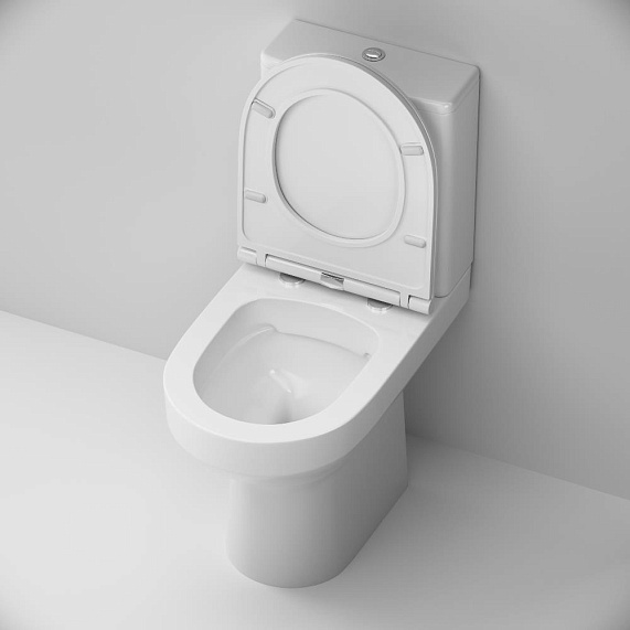 Унитаз напольный AM.PM Spirit 2.0 C708600WH безободковый с сиденьем микролифт 57WH, белый-4