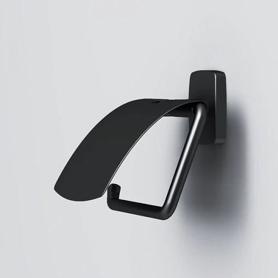 Держатель для туалетной бумаги настенный AM.PM Gem A90341422 черный-2