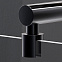 Душевая перегородка 80x195 AM.PM X-Joy W94WI-80-F1-MTE прозрачное стекло, профиль хром