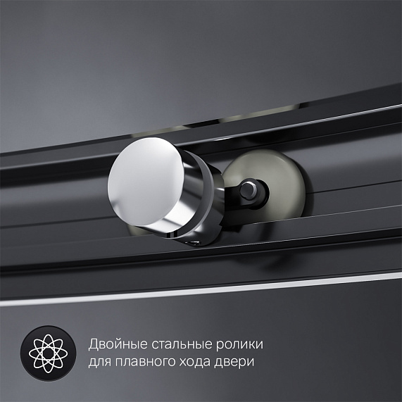 Душевой уголок с поддоном 120x80 AM.PM Like W83G-302U120CT прозрачное стекло, профиль хром